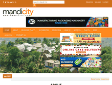 Tablet Screenshot of mandicity.com